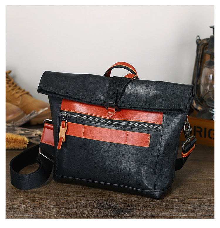 Whatna アンティーク風合い鞣し天 然 牛革ショルダーバッグ メンズ メッセンジャーバッグ ipad10.5収納可 横 型 本革 通勤 通学 手提げ 斜めがけ ボディ バッグ ビジネス フォーマル 冠婚葬祭 結婚式 バッグ 自転車 かばん1967-2