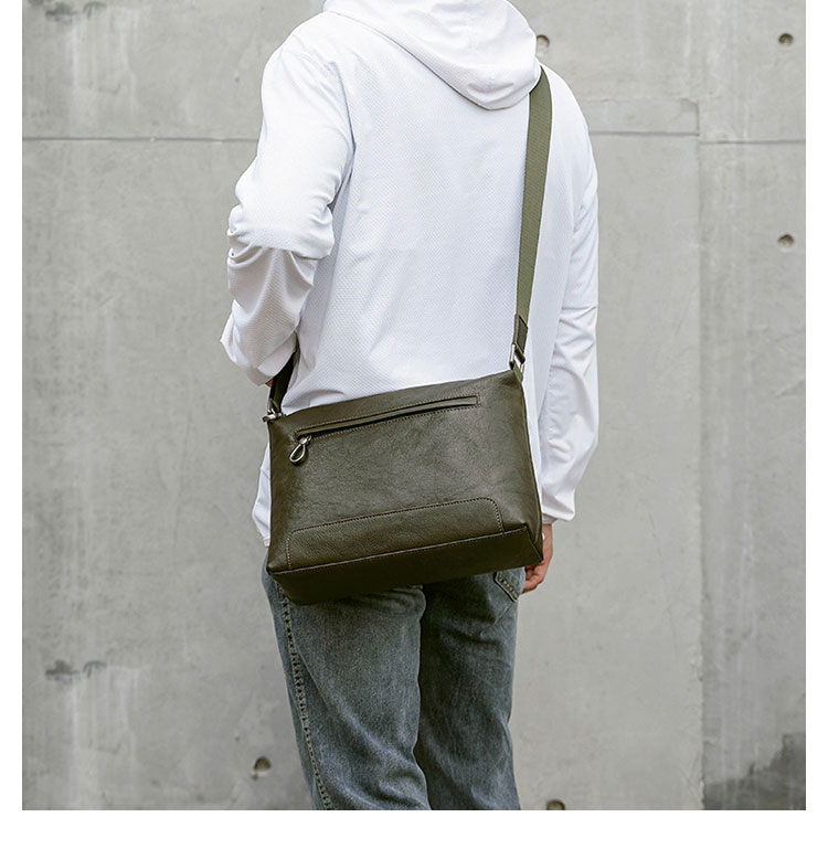 Whatna アンティーク風合い鞣し天 然 牛革ショルダーバッグ メンズ メッセンジャーバッグ 大きいA4 サイズipad10.5収納可 横 型 本革 通勤 通学 斜めがけ ボディ バッグ ビジネス フォーマル 冠婚葬祭 結婚式 バッグ 自転車 かばん1951-9