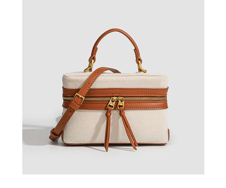 Whatna 牛 革 ミニ ショルダーバッグ レディース トートバッグ マザーズバッグ小さめ キャンバス 帆布 軽量 肩掛け ミニバッグ 女性 通勤 旅行 バッグ スマホポーチ389-2