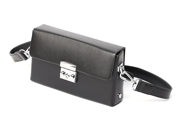 Whatna 革ミニ ショルダーバッグ メンズ メッセンジャーバッグ 小さipad Mini収納可 横 型 通勤 通学 斜めがけ ボディ バッグ ビジネス フォーマル 冠婚葬祭 結婚式 バッグ 自転車 かばんXM-2645-2