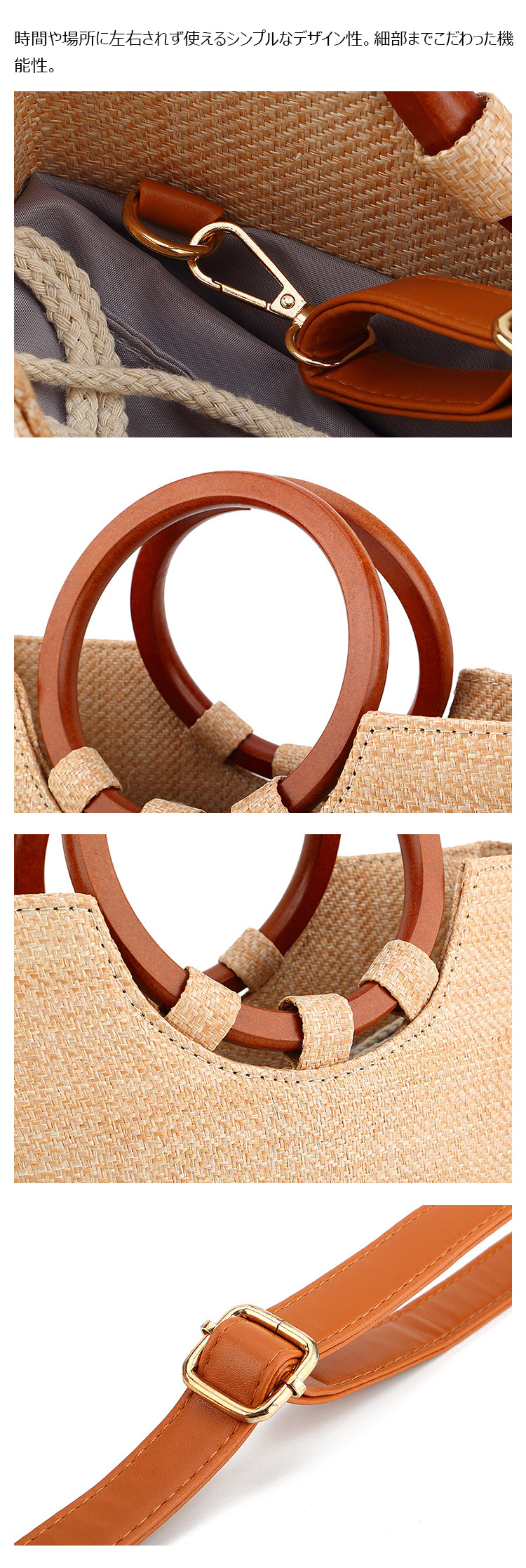 Whatna ショルダーバッグ レディース トートバッグ 手持ちバッグ マザーズバッグ クラッチバッグ 大さめ A4 女性 通勤 旅行 結婚式 冠婚葬祭 肩掛け バッグ PI828-10