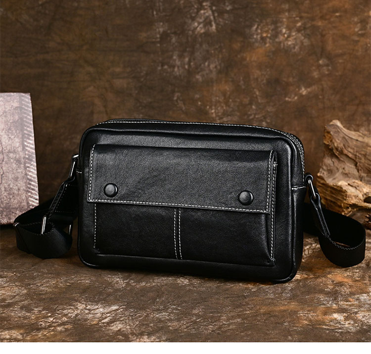 Whatna アンティーク風合い鞣し天 然 牛革 ワンショルダー メンズ 斜め掛けボディ胸バッグ 肩掛け 手提げ 手持げ クラッチ バックipad Mini収納可 結婚式 ビジネス フォーマル 冠婚葬祭 バッグ 9008-1