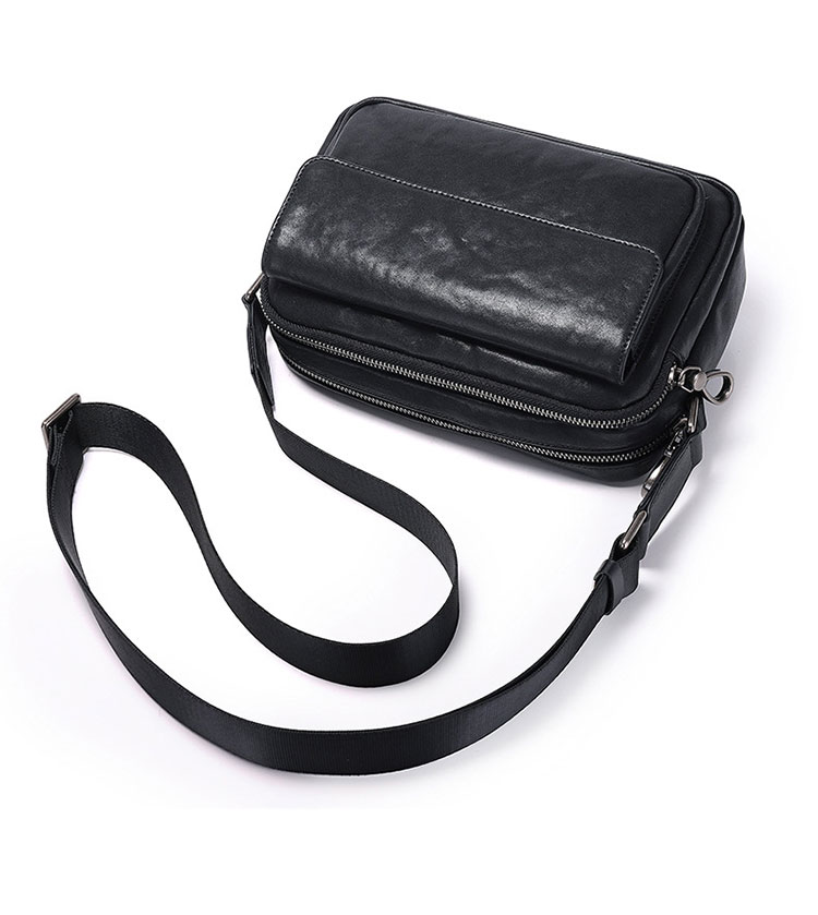 Whatna アンティーク風合い鞣し天 然 牛革 ミニ ワンショルダー メンズ 斜め掛けボディ胸バッグ 肩掛け 手提げ 手持げ クラッチ バックipad Mini収納可 結婚式 ビジネス フォーマル 冠婚葬祭 バッグ1937-5