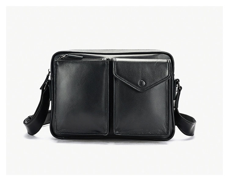 Whatna アンティーク風合い鞣し天 然 牛革 ショルダーバッグ メンズ  斜め掛け ボディ胸バッグ大さめA4サイズipad 10.5収納可 肩掛け 通勤 通学 ビジネスバッグ メッセンジャーバッグ自転車 かばん男性用 6213-1