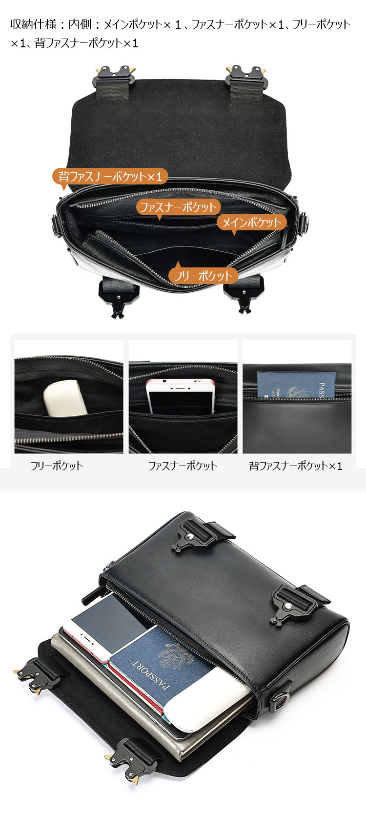 Whatna アンティーク風合い鞣し天 然 牛革 ショルダーバッグ メンズ ミニ 斜め掛け ボディ胸バッグipad Mini収納可 肩掛け 通勤 通学 ビジネスバッグ 小さめメッセンジャーバッグ自転車 かばん男性用 6212-6