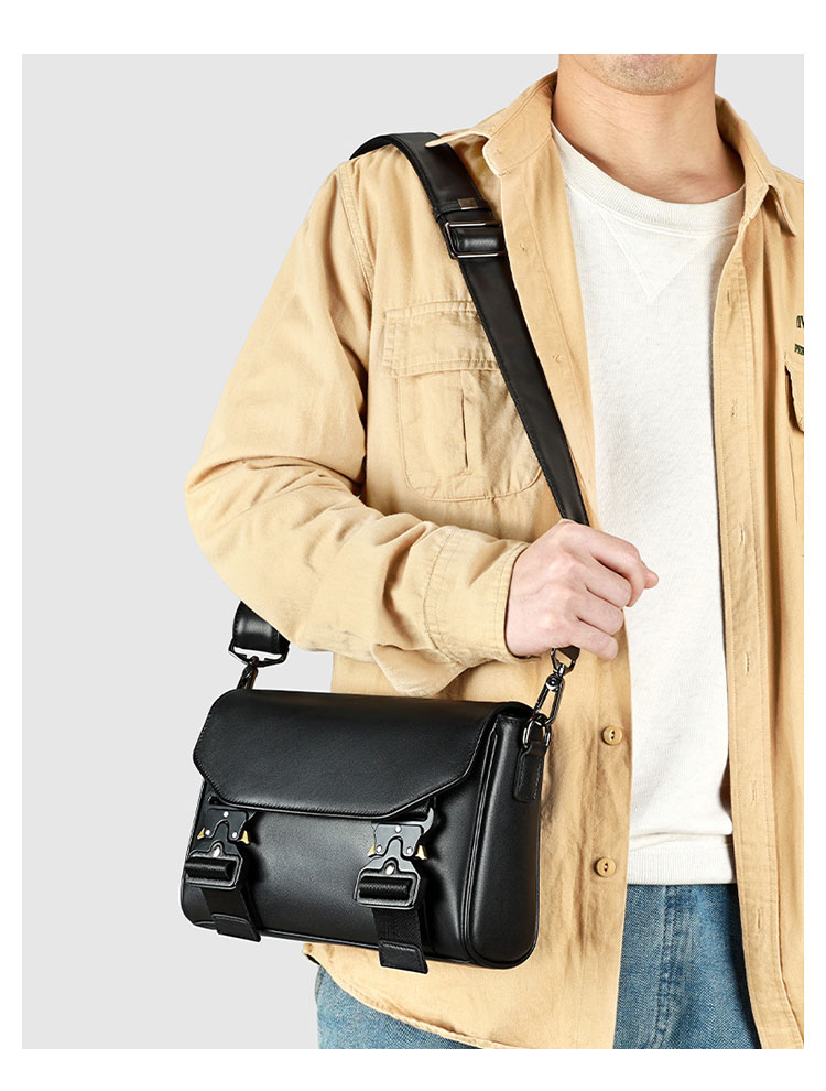 Whatna アンティーク風合い鞣し天 然 牛革 ショルダーバッグ メンズ ミニ 斜め掛け ボディ胸バッグipad Mini収納可 肩掛け 通勤 通学 ビジネスバッグ 小さめメッセンジャーバッグ自転車 かばん男性用 6212-7