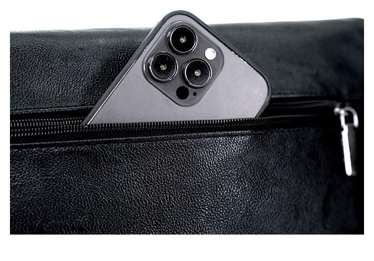 Whatna 革シ ョルダーバッグ メンズ メッセンジャーバッグ  A4 ipadpro 13収納可 横 型 ビジネス 通勤 通学 斜めがけバッグ 自転車 かばん男性用HB2768-3