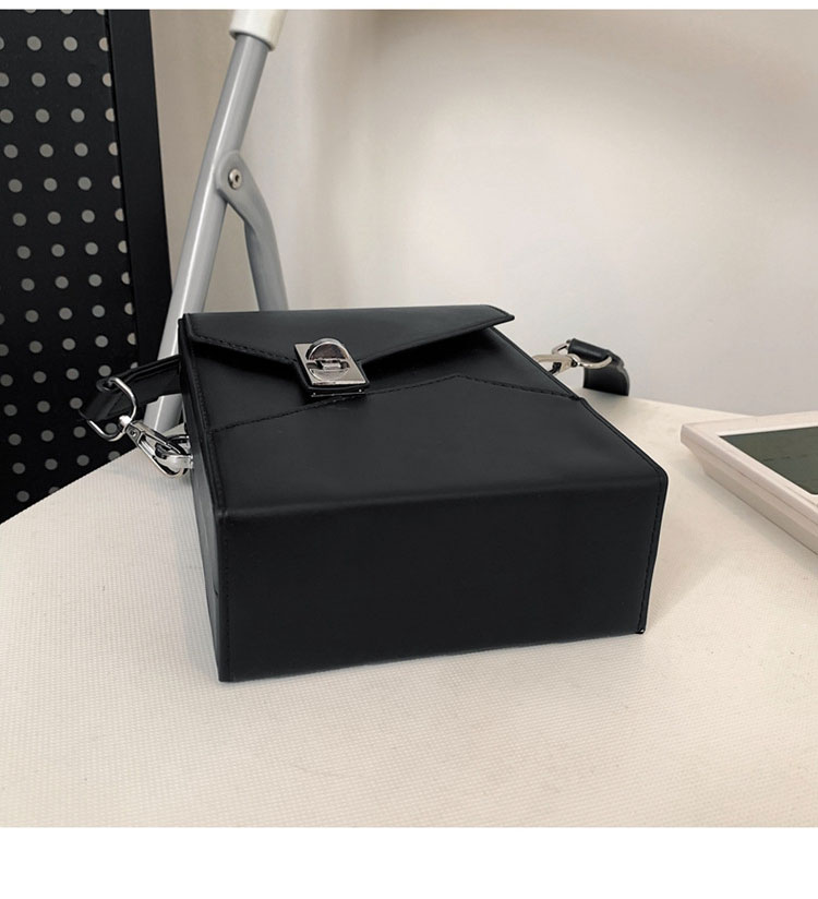 Whatna ミニショルダーバッグ ロック付き 盗難防止 PUレザー 2WAY バッグインバッグ メンズ・レディース 取り外し可能ストラップ-5