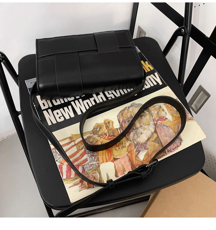 Whatna  ミニワンショルダーバッグ メンズ PUレザー 小型 斜め掛け 肩掛け・胸掛け兼用 男女兼用-6