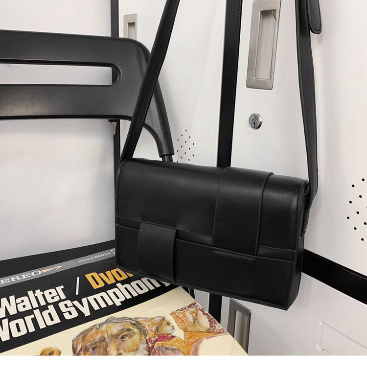 Whatna  ミニワンショルダーバッグ メンズ PUレザー 小型 斜め掛け 肩掛け・胸掛け兼用 男女兼用-1