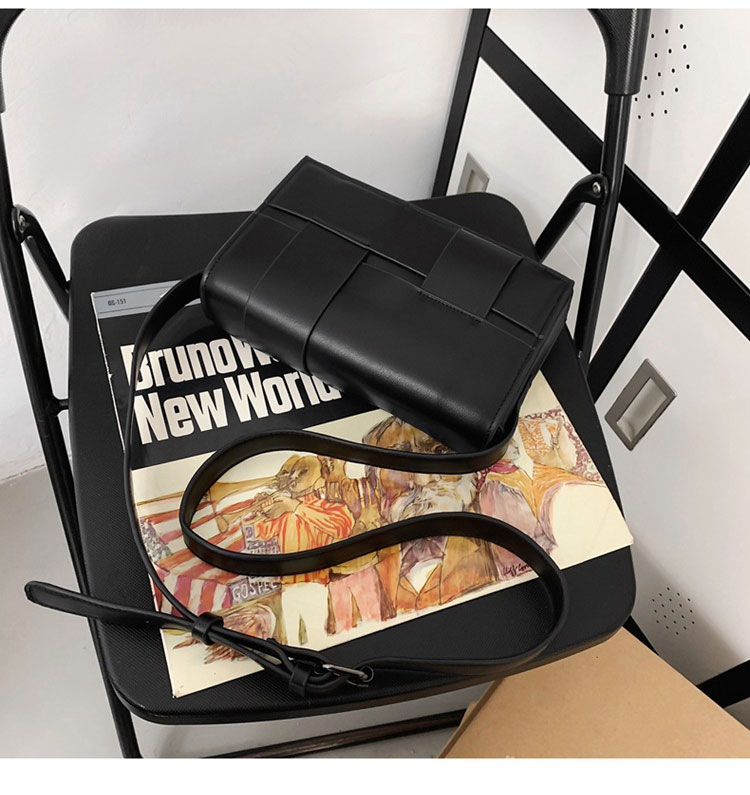 Whatna  ミニワンショルダーバッグ メンズ PUレザー 小型 斜め掛け 肩掛け・胸掛け兼用 男女兼用-2