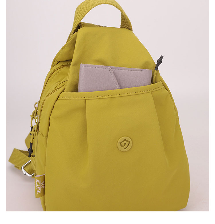 Whatna  ワンショルダーバッグ メンズ レディース 防水・耐摩耗ナイロン 多機能ボディバッグ 胸バッグ 手提げ 肩掛け リュック対応左右付け替え可 iPad mini対応-11