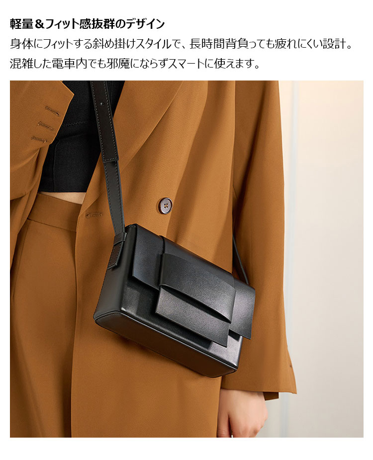 Whatna  ワンショルダーバッグ メンズ胸バッグ 斜め掛け 肩掛け PUレザー iPad mini収納可 コンパクト 軽量 ビジネス 通勤 旅行 登山 出張用-7