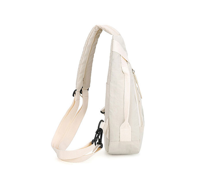 Whatna  ワンショルダーバッグ メンズ レディース 防水・耐摩耗ナイロン 多機能ボディバッグ 胸バッグ 手提げ 肩掛け リュック対応左右付け替え可A4サイズ対応-4