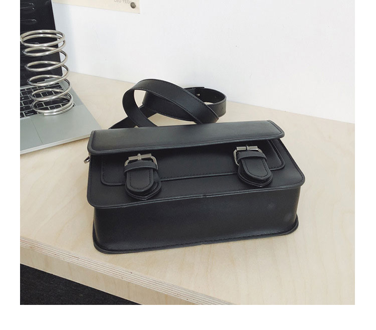 斜めがけボディバッグ ワンショルダーメンズかばん 斜めがけ 肩掛けバッグメッセンジャーバッグ シンプル カジュアル PUレザ ー  7.9 ipad Mini収納可-3