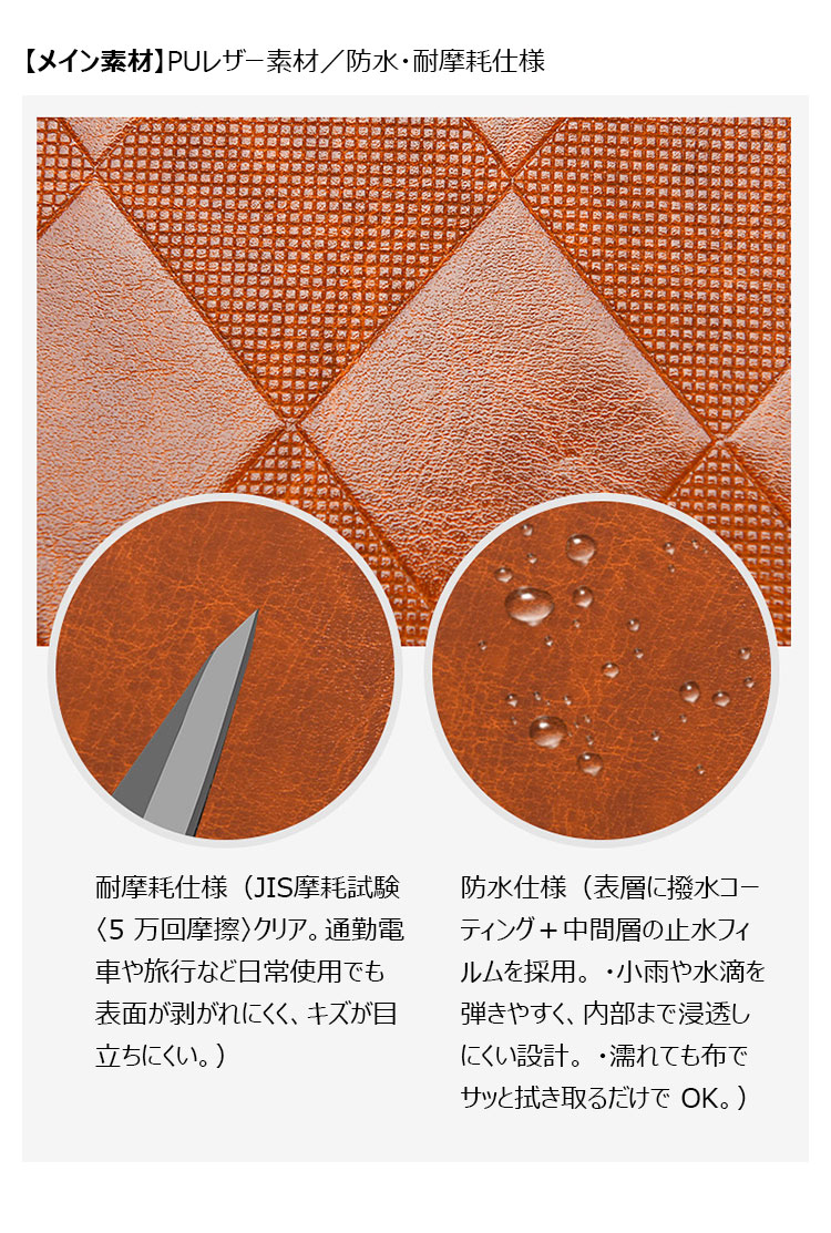 Whatna 斜めがけボディバッグ ワンショルダーメンズかばん 斜めがけ 肩掛けバッグメッセンジャーバッグ シンプル カジュアル PUレザ ー  B5 ipad 9.7 収納可-7