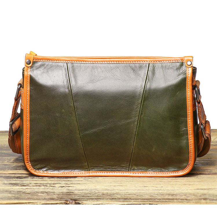 Whatna アンティーク風合い鞣し天 然 牛革ショルダーバッグ メンズ 斜めがけ メッセンジャーバッグ 小さめipad10.5収納可 横 型 本革通勤 通学 結婚式 ビジネス フォーマル 冠婚葬祭 自転車 かばん1899-2