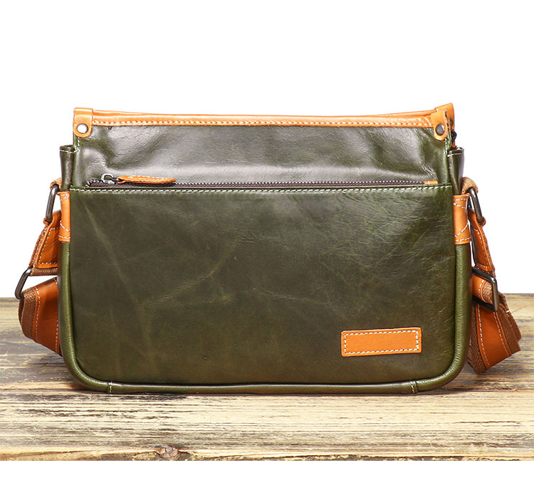 Whatna アンティーク風合い鞣し天 然 牛革ショルダーバッグ メンズ 斜めがけ メッセンジャーバッグ 小さめipad10.5収納可 横 型 本革通勤 通学 結婚式 ビジネス フォーマル 冠婚葬祭 自転車 かばん1899-1