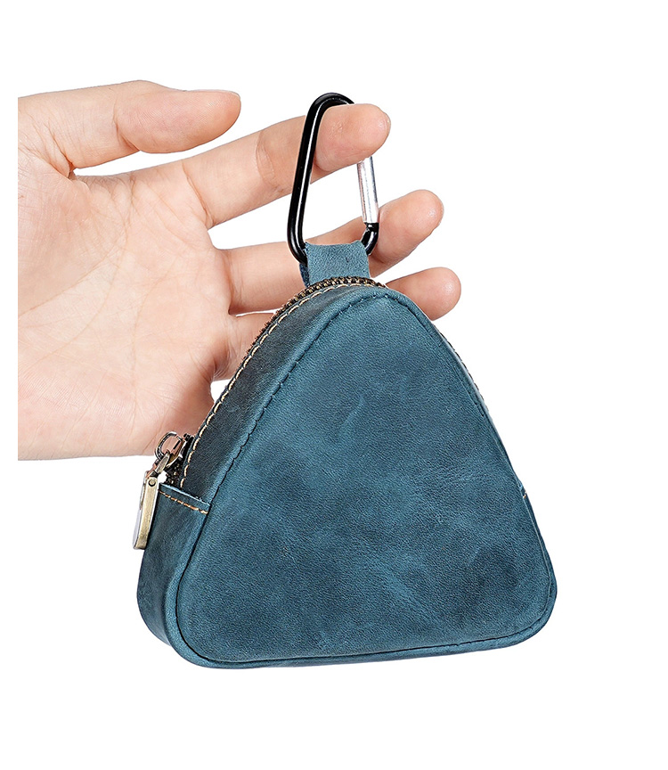 Whatna 天 然 厚 手 牛革 小銭入れ コインケース メンズ レディースミニ財布 小さい財布 札入れ カードケース 本革 イヤホン収納ケース 2083-5