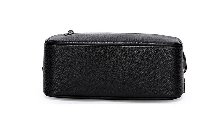 Whatna牛革 セカンド バッグ メンズ 3way 斜め掛け 手提げ クラッチ ショルダーバッグ ハンドストラップ付 ショルダーベルト付 2室仕切 厚 手 レザー 結婚式 ビジネス フォーマル 冠婚葬祭 紳士用 自転車かばん 男性用プレゼントBND750-3