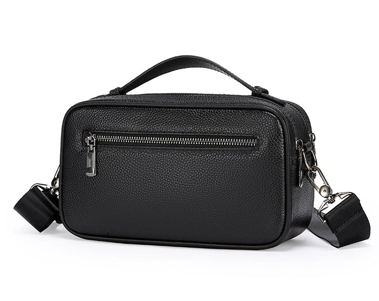 Whatna牛革 セカンド バッグ メンズ 3way 斜め掛け 手提げ クラッチ ショルダーバッグ ハンドストラップ付 ショルダーベルト付 2室仕切 厚 手 レザー 結婚式  ビジネス フォーマル 冠婚葬祭 紳士用 自転車かばん 男性用プレゼントBND750-1