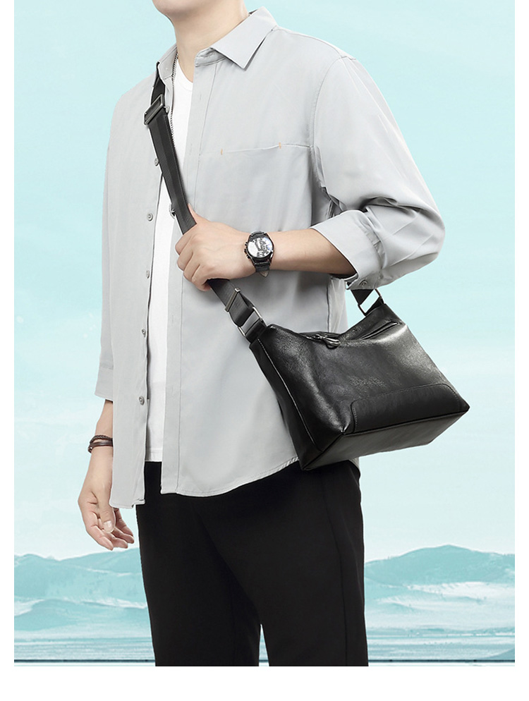 Whatna アンティーク風合い鞣し天 然 牛革ショルダーバッグ メンズ 斜めがけ メッセンジャーバッグ大さめA4サイズ ipad10.5収納可  横 型 本革通勤 通学  結婚式 ビジネス フォーマル 冠婚葬祭  自転車 かばんSE9897-11