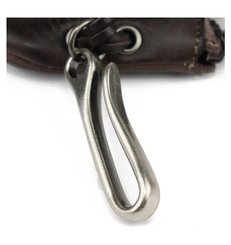 Whatna アンティーク風合い鞣し 天 然 牛 革 手作り キーケース バイク用メンズ レディース コインケース 小銭入れ スマートキーケース キーホルダー 車用キーケース カーキーケース 厚 手 レザー本革 3色 SG139-7