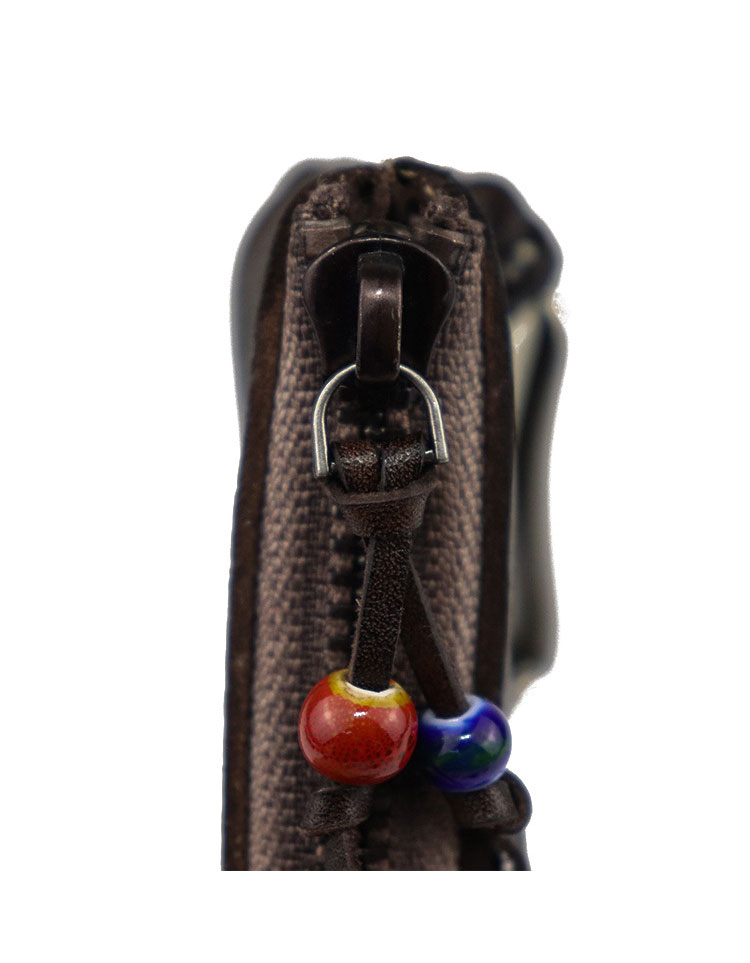 Whatna アンティーク風合い鞣し 天 然 牛 革 手作り キーケース バイク用メンズ レディース コインケース 小銭入れ スマートキーケース キーホルダー 車用キーケース カーキーケース 厚 手 レザー本革 3色 SG139-3