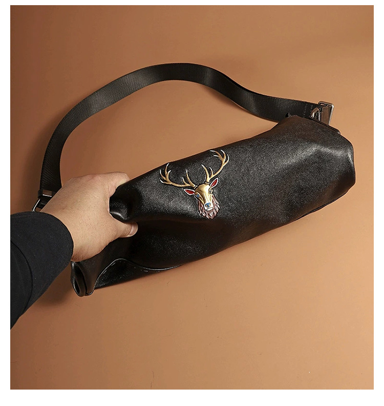 Whatna アンティーク風合い鞣し天 然 牛革ショルダーバッグ メンズ 斜めがけ メッセンジャーバッグ大さめA4サイズ ipad Air13.3収納可  横 型 本 革通勤 通学  結婚式 ビジネス フォーマル 冠婚葬祭  自転車 かばん1682-2-9