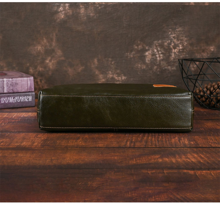 Whatna アンティーク風合い鞣し天 然 牛革ショルダーバッグ メンズ 斜めがけ メッセンジャーバッグ大さめA4サイズ ipad pro 13収納可  横 型 本 革通勤 通学  結婚式 ビジネス フォーマル 冠婚葬祭  自転車 かばん18022-5