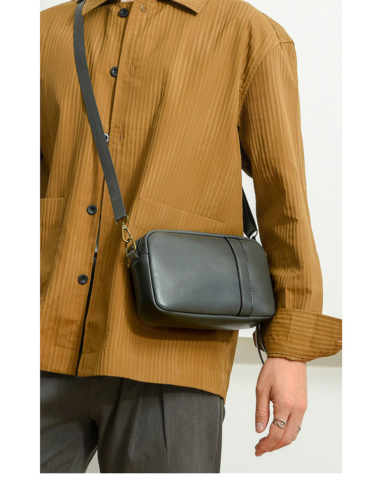 Whatna 革 ミニショルダーバッグ メンズ 3way セカンドバッグ ミニ斜め掛け ボディバッグ ワンショルダー PUレザーIpad mini収納可 横型 手提げ 手持ち カジュアル ビジネス 通学 通勤 SH141-14