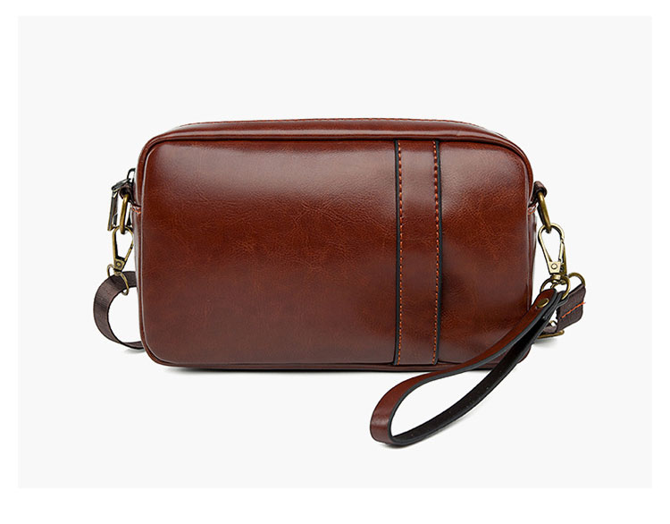 Whatna 革 ミニショルダーバッグ メンズ 3way セカンドバッグ ミニ斜め掛け ボディバッグ ワンショルダー PUレザーIpad mini収納可 横型 手提げ 手持ち カジュアル ビジネス 通学 通勤 SH141-1