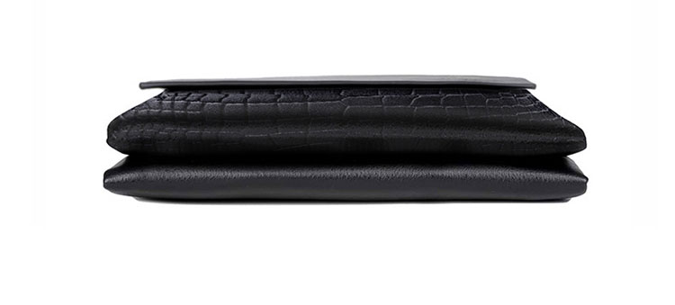 Whatna ショルダーバッグ メンズ 斜めがけボディバッグ 胸バッグ PUレザー 大容量 3室の仕切り多収納ポケット 通勤 通学 旅行-4