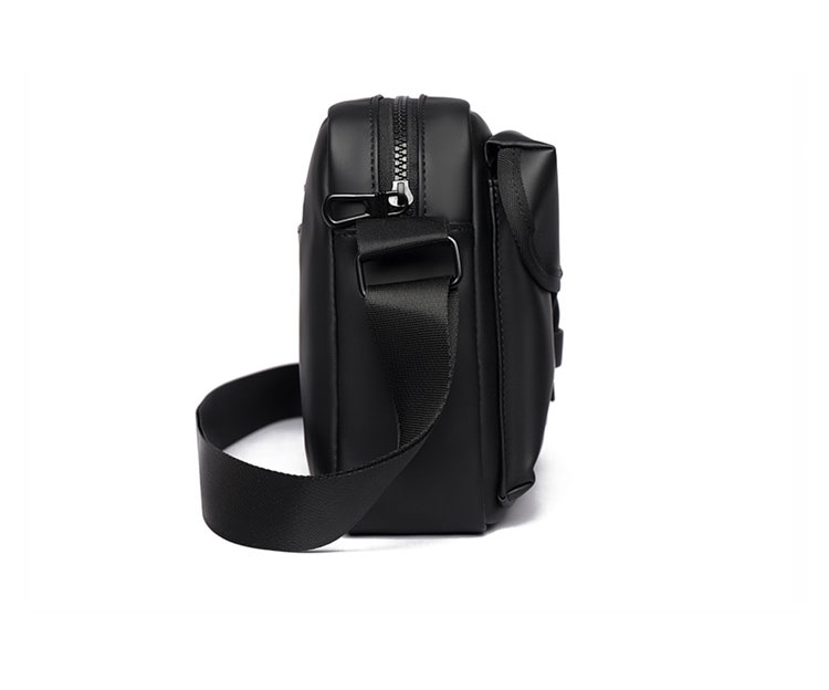 Whatna  ワンショルダー メンズ  ボディバッグ 斜め掛け 肩掛け 胸バッグ メッセンジャーバッグ 小さい 軽くて持防 水性が高い 男女兼用-2