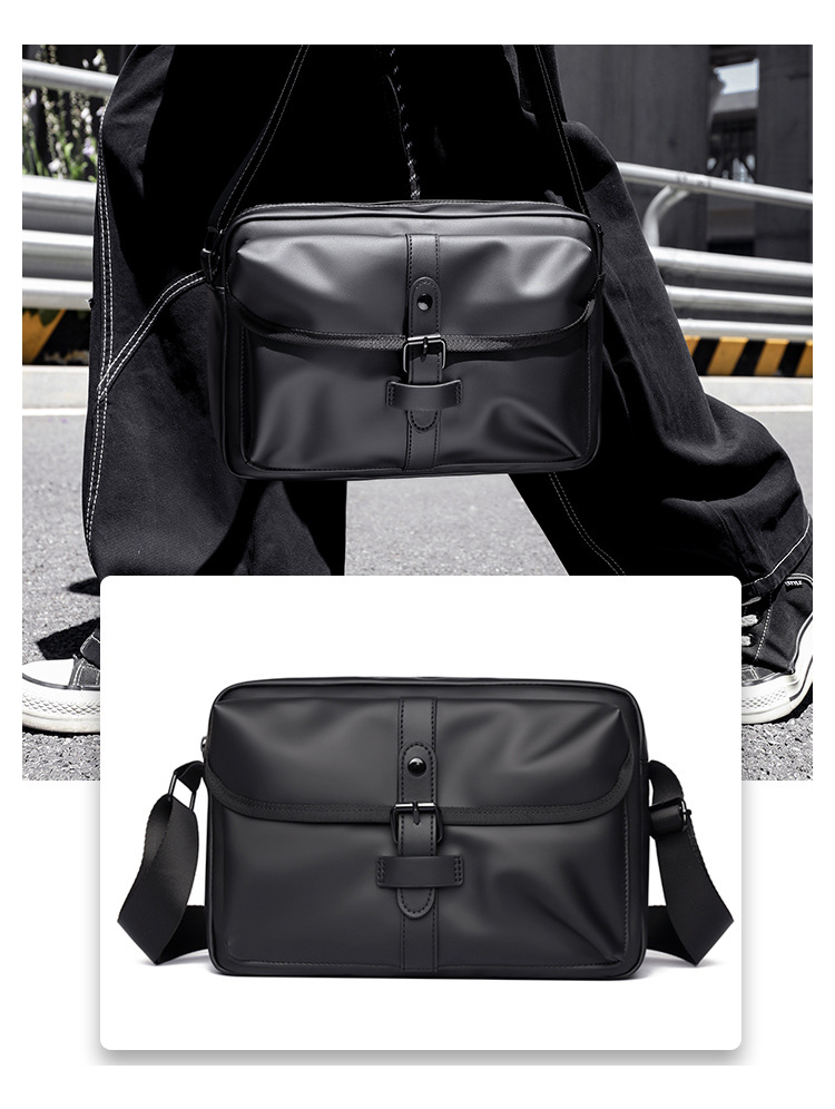 Whatna  ワンショルダー メンズ  ボディバッグ 斜め掛け 肩掛け 胸バッグ メッセンジャーバッグ 小さい 軽くて持防 水性が高い 男女兼用-11