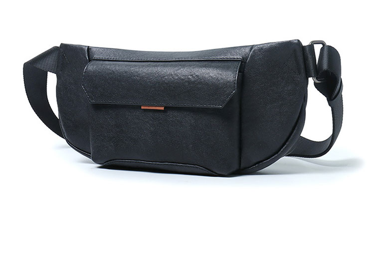 Whatna アンティーク風合い鞣し天 然 牛 革 ボディ斜め掛け 胸バッグ メンズ  ワンショルダー 男女兼用 本革 YH8024-2