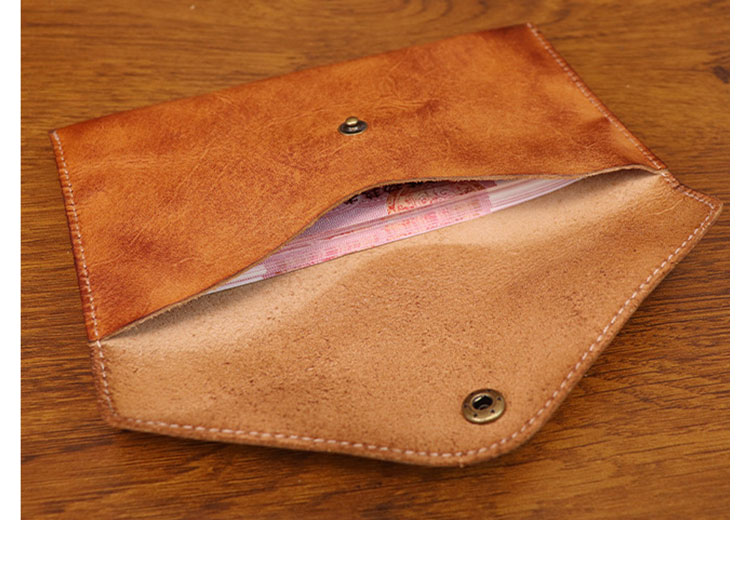 Whatna アンティーク風合い鞣し天 然 牛 革ミニセカンドバッグ メンズ 薄型 長財布小さ 本 革 厚手 レザー 小銭入れ 札入れ 手持ち 結婚式 フォーマル ビジネス 冠婚葬祭 男性用 紳士用 SG653-7