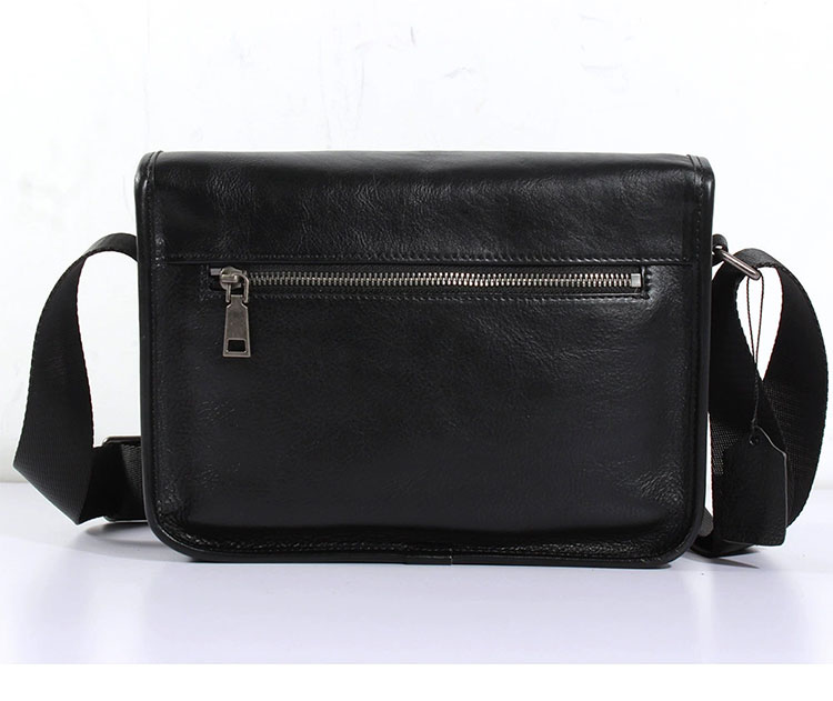 Whatna アンティーク風合い鞣し天 然 牛革 ショルダーバッグ メンズ 斜め掛けボディ胸バッグipad 9.7収納可 肩掛け 通勤 通学 ビジネスバッグ 小さめメッセンジャーバッグ自転車 かばん男性用 ブラック903-2