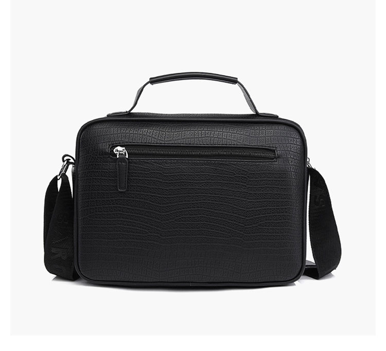 Whatna  ボディバッグ メンズ 3way ショルダーバッグ クラッチ 手持ち 斜め掛け 肩掛け A4対応 iPad 10.5インチ収納可 PUレザー 合成皮革 軽量 薄型 通勤 通学 旅行 ビジネス カジュアル 鞄-4