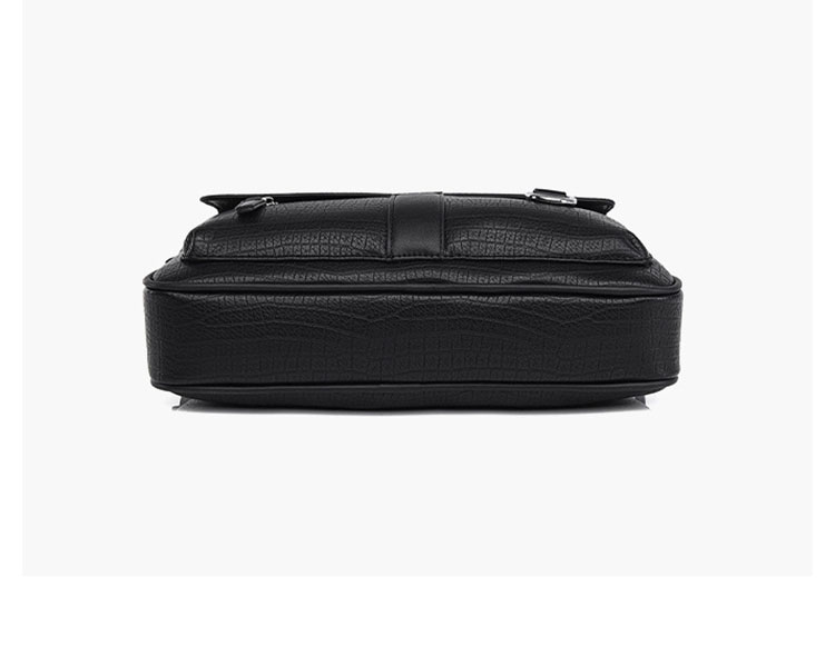 Whatna  ボディバッグ メンズ 3way ショルダーバッグ クラッチ 手持ち 斜め掛け 肩掛け A4対応 iPad 10.5インチ収納可 PUレザー 合成皮革 軽量 薄型 通勤 通学 旅行 ビジネス カジュアル 鞄-5