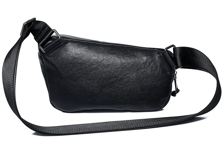 Whatnaアンティーク風合い鞣し天 然牛 革 斜めがけ ボディバッグ ワンショルダーメンズ 本革 厚手  レザー 2712D-3