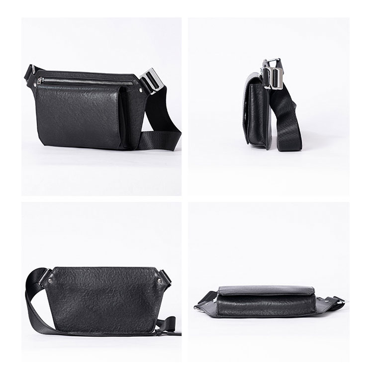 Whatnaアンティーク風合い鞣し天 然牛 革 斜めがけ ボディバッグ ワンショルダーメンズ 本革 厚手 レザー6928-2