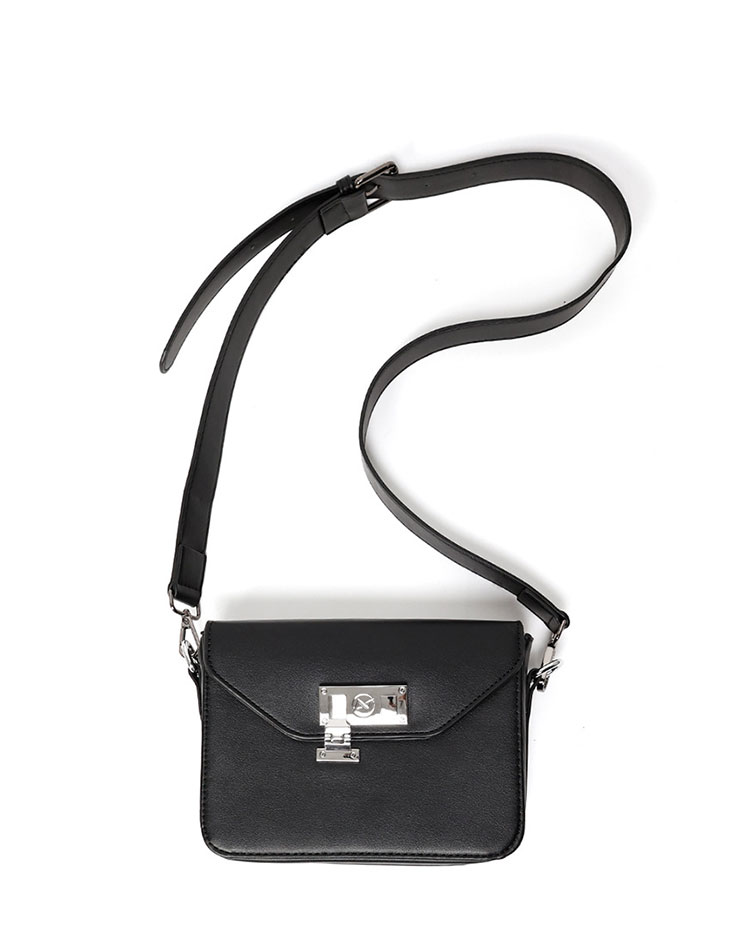 Whatna  ボディバッグ メンズ ミニ 横型 3way ショルダーバッグ 胸掛け クラッチ 手持ち マグネットフラップ 防犯仕様 iPad mini収納可 PUレザー コンパクト 22×15cm 軽量 斜め掛け 肩掛け 通勤 通学 旅行 カジュアル 鞄-1