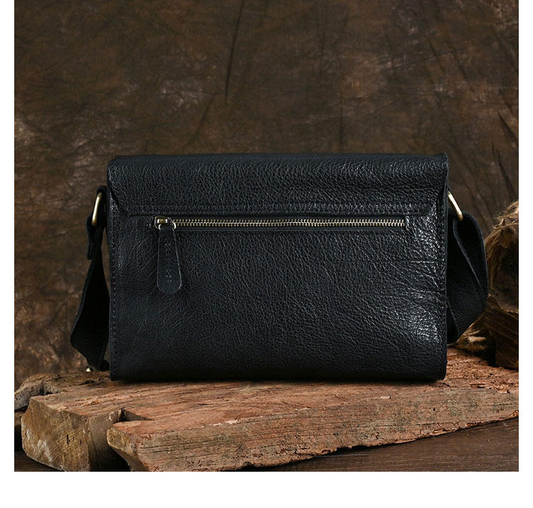 Whatnaアンティーク風合い鞣し天 然 牛革 ショルダーバッグ メンズ  斜め掛けボディ胸バッグ ipad9.7収納可 肩掛け ビジネス 通勤 通学  小さめ メッセンジャーバッグ自転車 かばん男性用DJ058-4