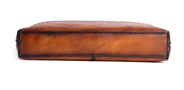 Whatnaアンティーク風合い鞣し天 然 牛革 ビジネスバッグ メンズ 3way手提げ 斜め掛け ショルダーバッグ 15インチPC収納可 A4大容量レトロ 高級感 通勤 通学 出張 仕事用 鞄 肩掛け 耐久性 おしゃれ プレゼント ギフト  13594-5