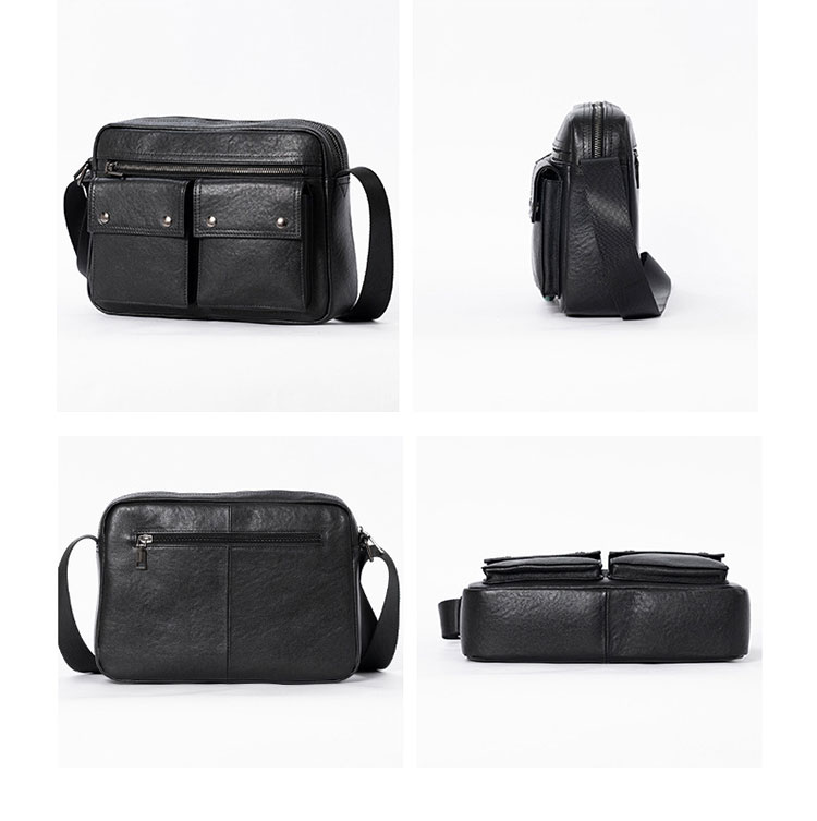 Whatnaアンティーク風合い鞣し天 然 牛革フラップ斜めがけ ワンショルダー メンズ ボディバッグ 本 革 厚手 レザー Ipad 10.5収納可6711-2