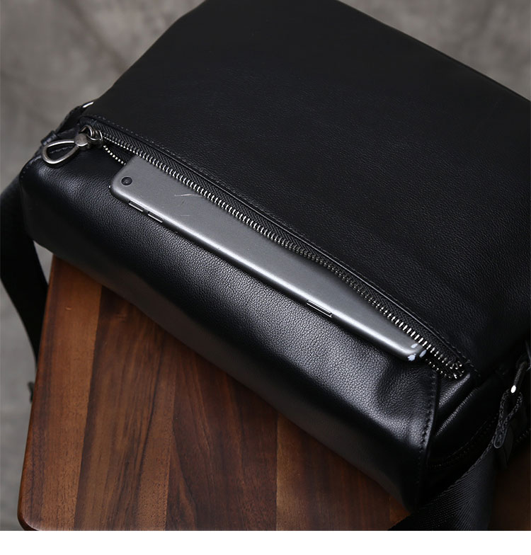 Whatna アンティーク風合い鞣し天 然 牛革 ワンショルダー メンズ 斜めがけボディバッグ 肩掛けA4サイズ 結婚式 ビジネス フォーマル 冠婚葬祭 2067-3