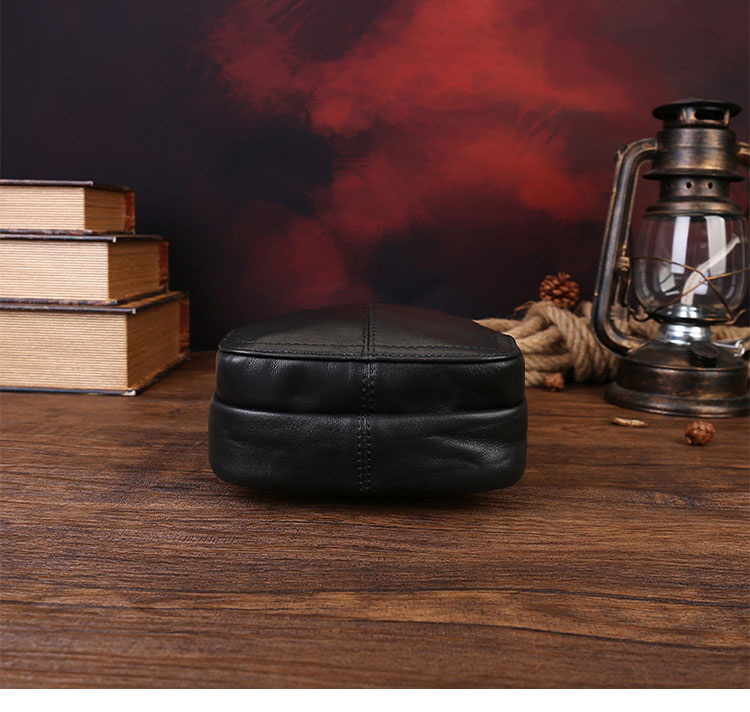 Whatna  ボディバッグ メンズ 本革胸掛け 斜め掛け ワンショルダーダーバッグ 2WAY 左右掛け対応 9.7インチクラスのタブレット収納可 植物タンニンなめし牛革 ヴィンテージ 縦型 通勤 通学 旅行-4