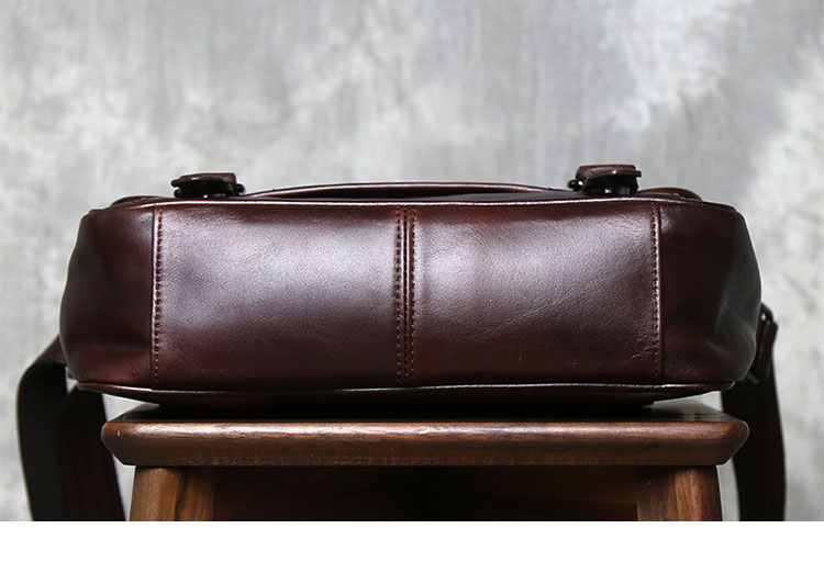 Whatna アンティーク風合い鞣し天 然 牛革 ワンショルダー メンズ 斜めがけボディバッグ クラッチ 肩掛け 手提げ A4サイズ収納可結婚式  ビジネス フォーマル 冠婚葬祭 2049-4