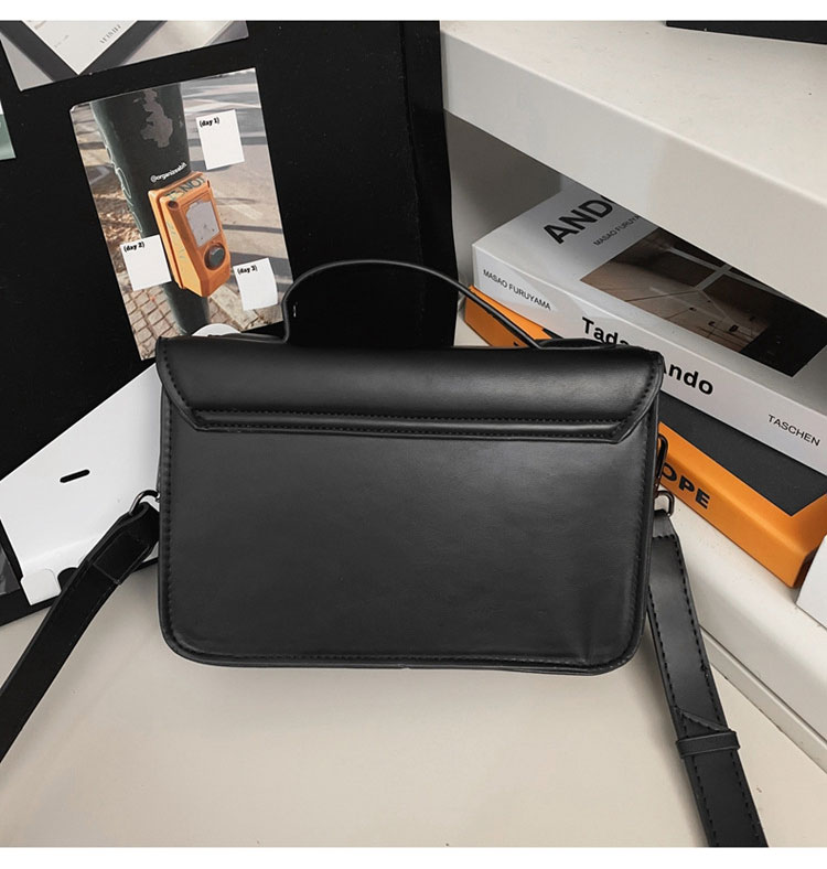 Whatna メンズ 3WAYショルダーバッグ 手提げ・斜め掛け フラップ式 PUレザー 7.9型対応 60321-3
